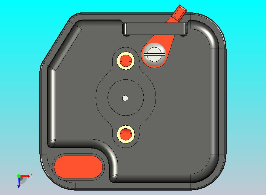 吹叶机空气滤清器外壳总成