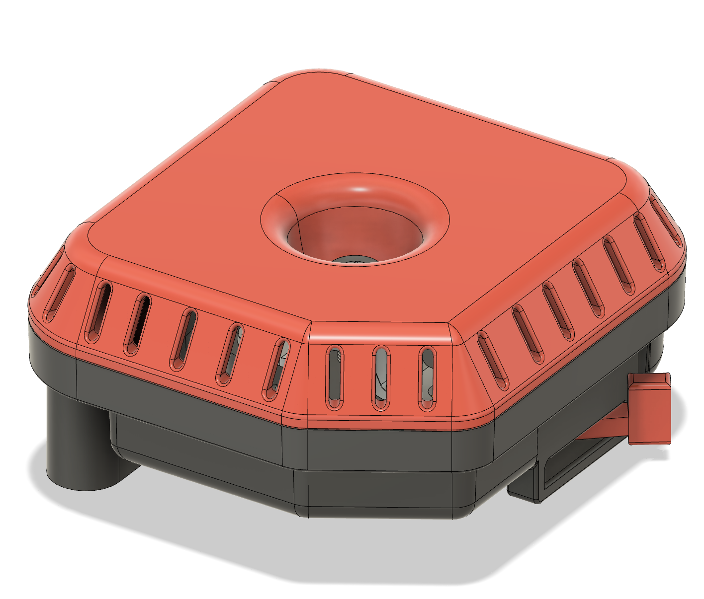 吹叶机空气滤清器外壳总成