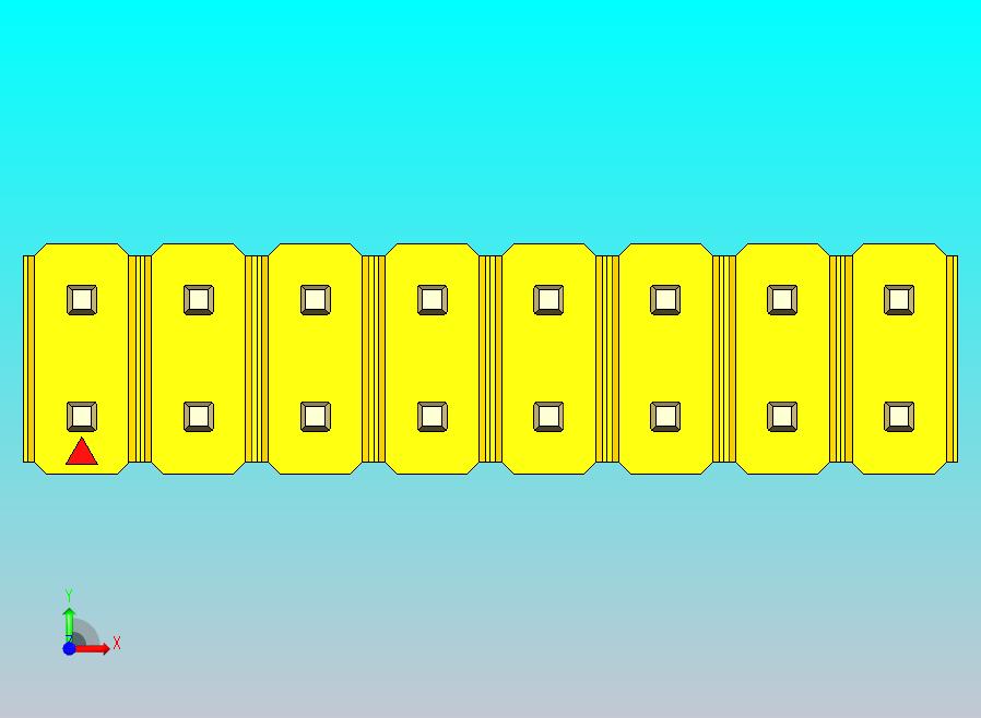 DS1021排针 黄色 2x08p 100mil 类型19 版本1.0.zip