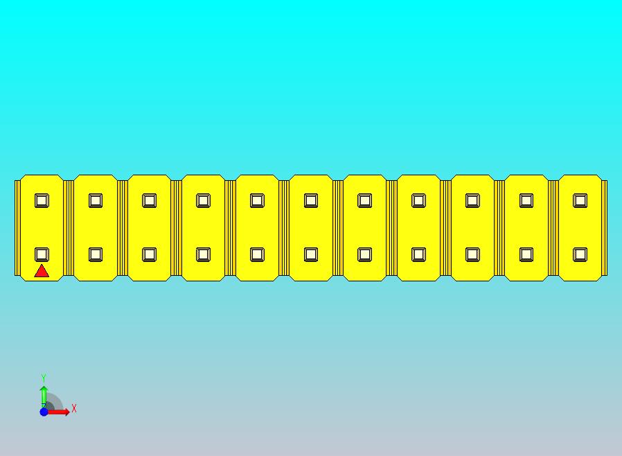 DS1021排针 黄色 2x11p 100mil 类型1 版本1.0.zip