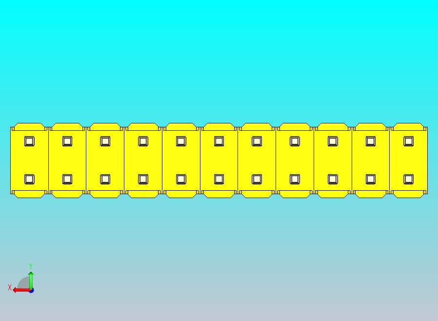 DS1021排针 黄色 2x11p 100mil 类型5 版本1.0.zip