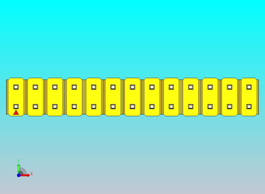 DS1021排针 黄色 2x13p 100mil 类型43 版本1.0.zip