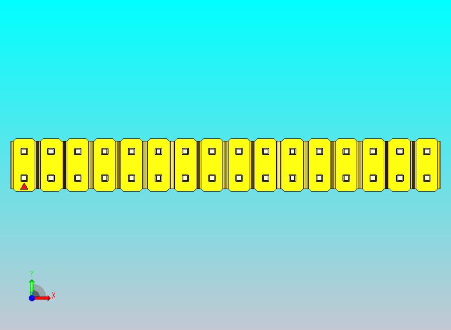 DS1021排针 黄色 2x16p 100mil 类型43 版本1.0.zip
