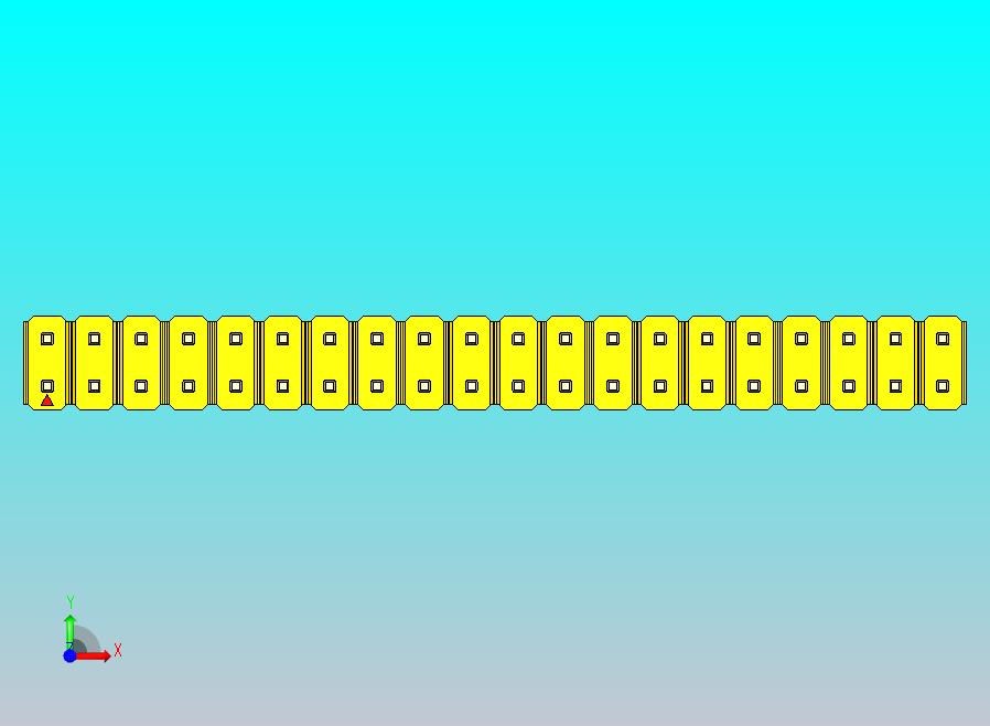 DS1021排针 黄色 2x20p 100mil 类型1 版本1.0.zip