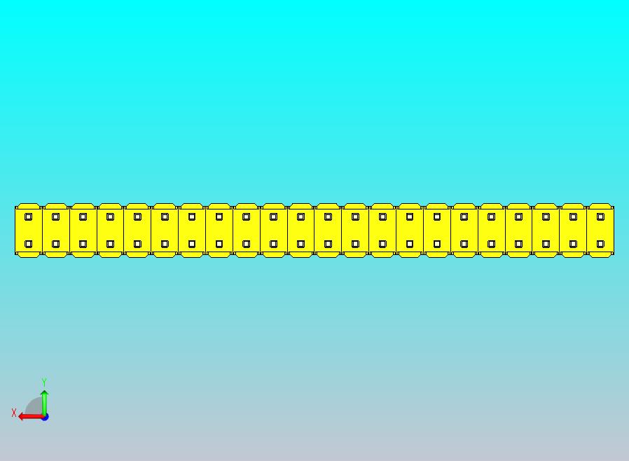 DS1021排针 黄色 2x22p 100mil 类型5 版本1.0.zip