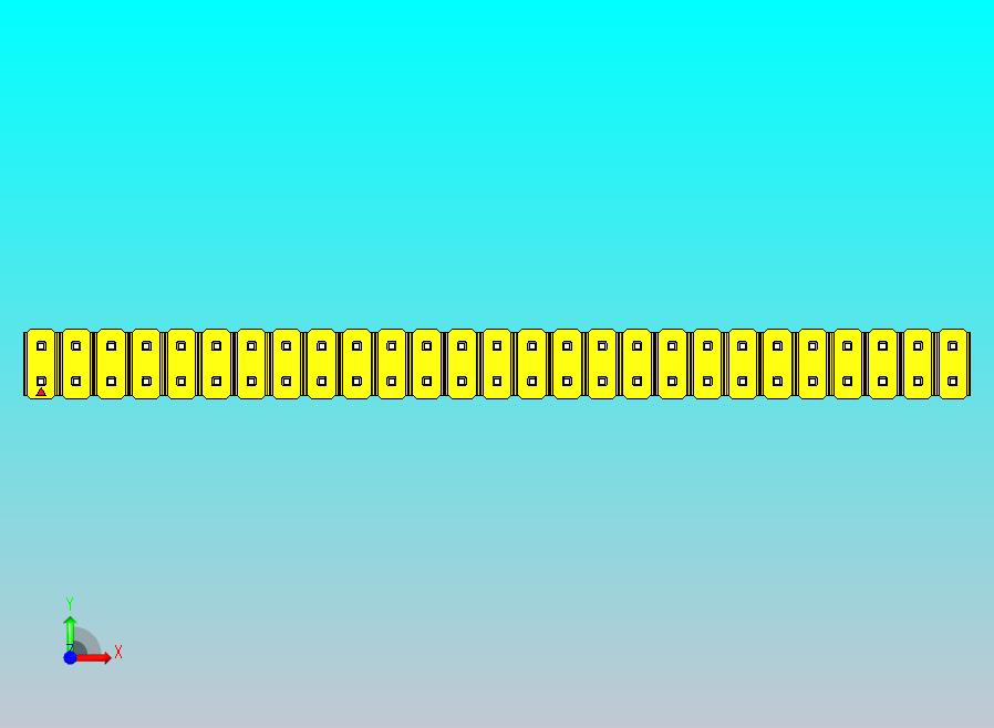 DS1021排针 黄色 2x27p 100mil 类型5 版本1.0.zip