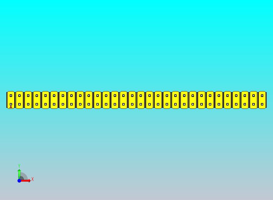 DS1021排针 黄色 2x30p 100mil 类型19 版本1.0.zip