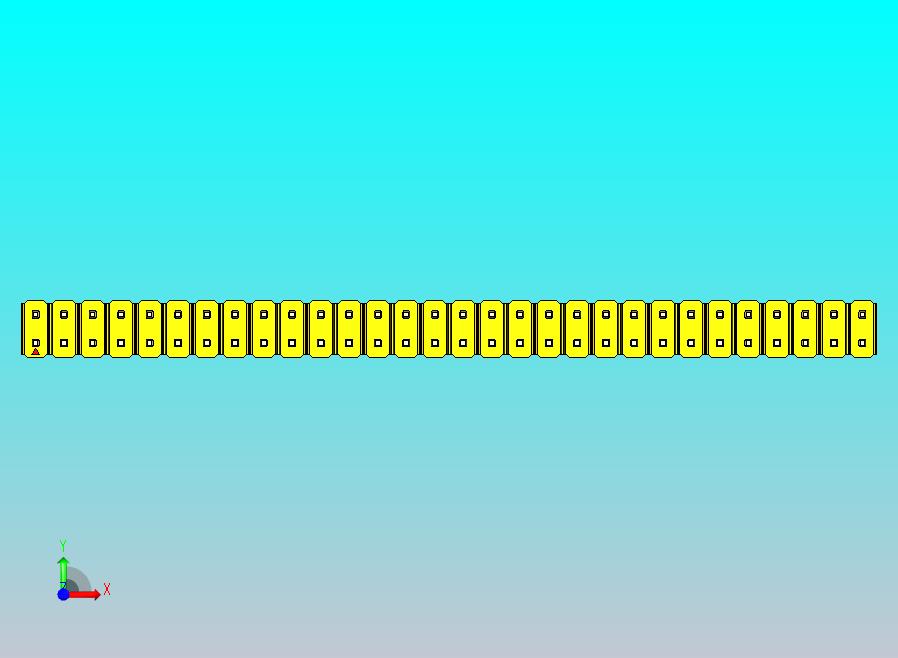 DS1021排针 黄色 2x30p 100mil 类型43 版本1.0.zip