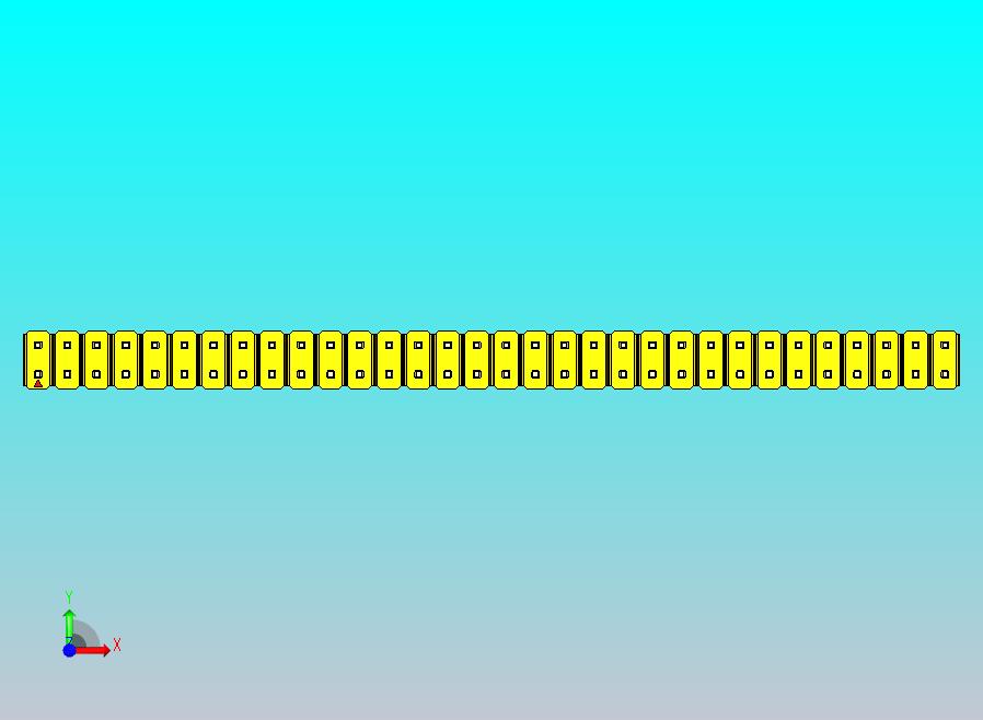 DS1021排针 黄色 2x32p 100mil 类型1 版本1.0.zip