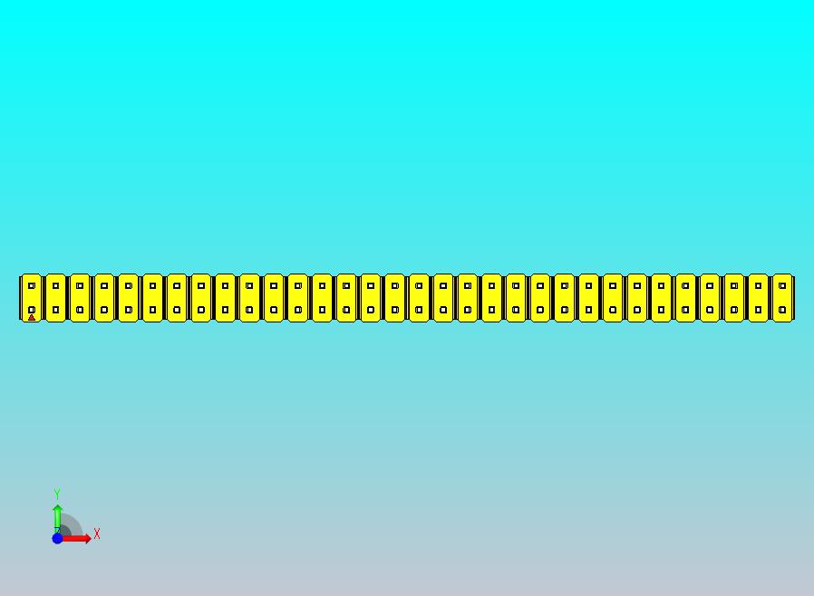 DS1021排针 黄色 2x32p 100mil 类型19 版本1.0.zip