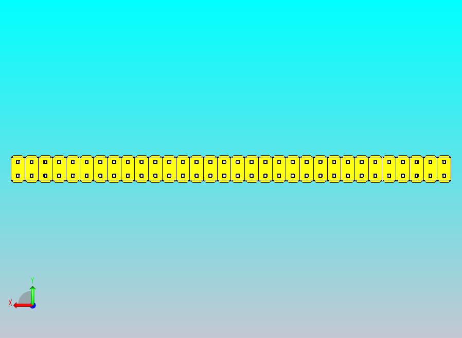 DS1021排针 黄色 2x32p 100mil 类型43 版本1.0.zip