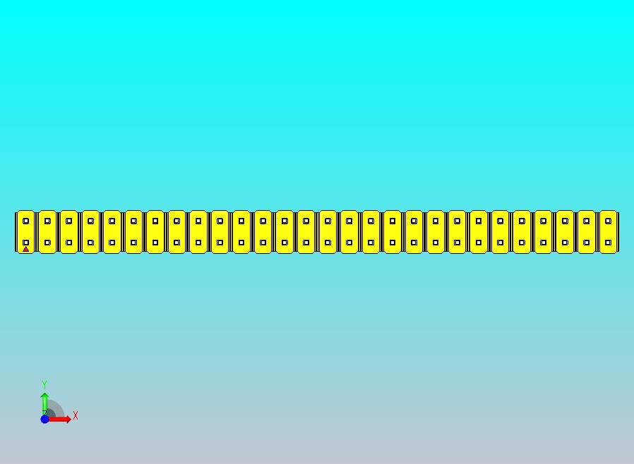 DS1021排针 黄色 2x28p 100mil 类型1 版本1.0.zip