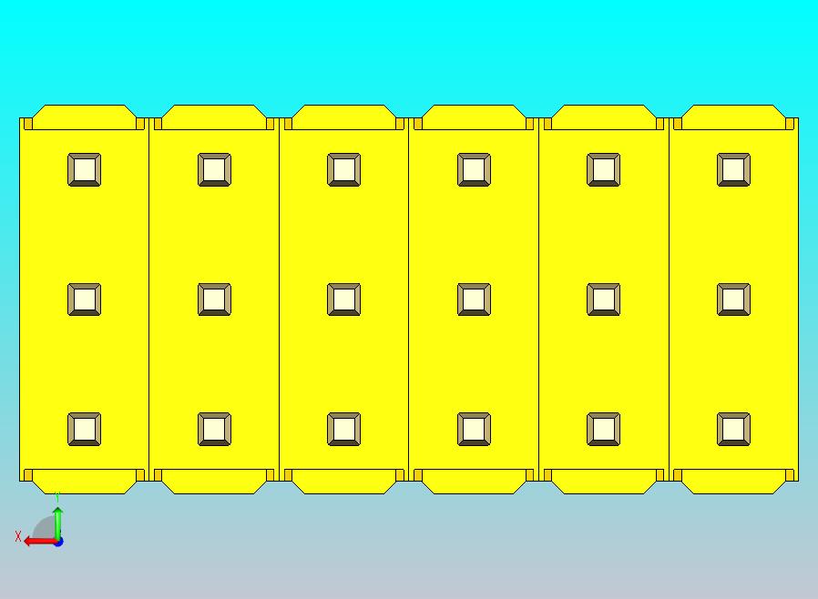 DS1021排针 黄色 3x06p 100mil 类型19 版本1.0.zip