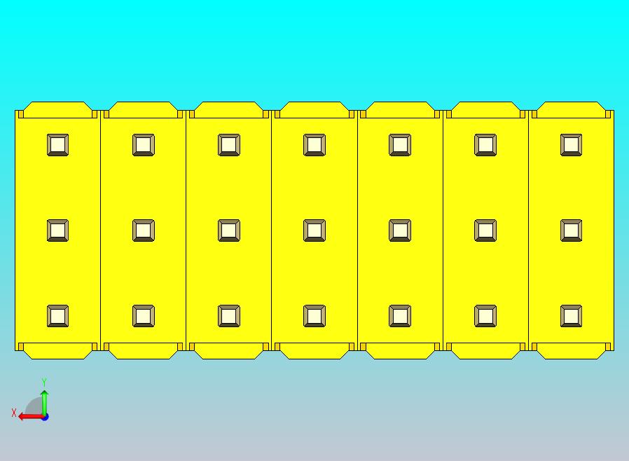 DS1021排针 黄色 3x07p 100mil 类型1 版本1.0.zip