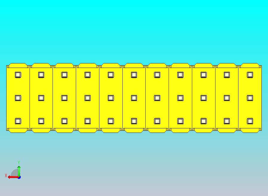 DS1021排针 黄色 3x11p 100mil 类型43 版本1.0.zip