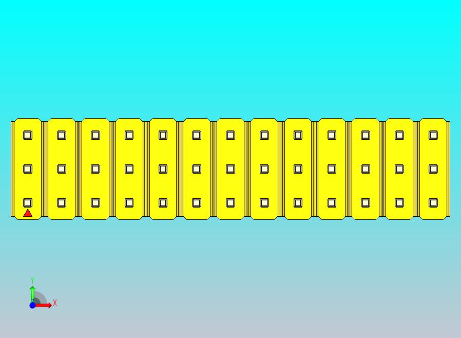 DS1021排针 黄色 3x13p 100mil 类型19 版本1.0.zip