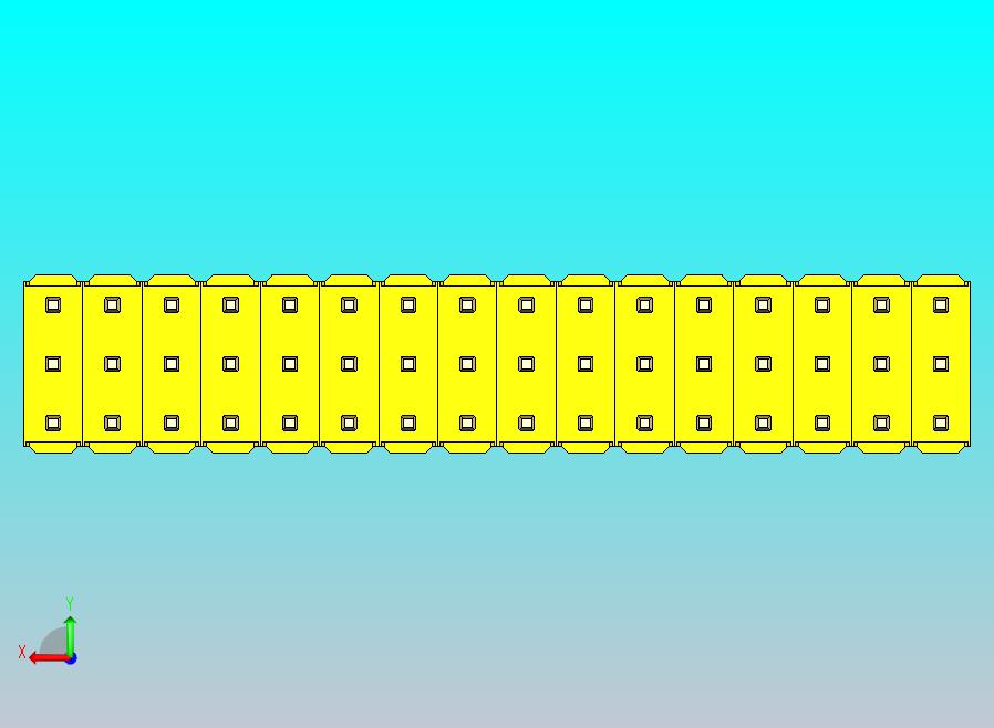 DS1021排针 黄色 3x16P 100mil 类型19 版本1.0.zip