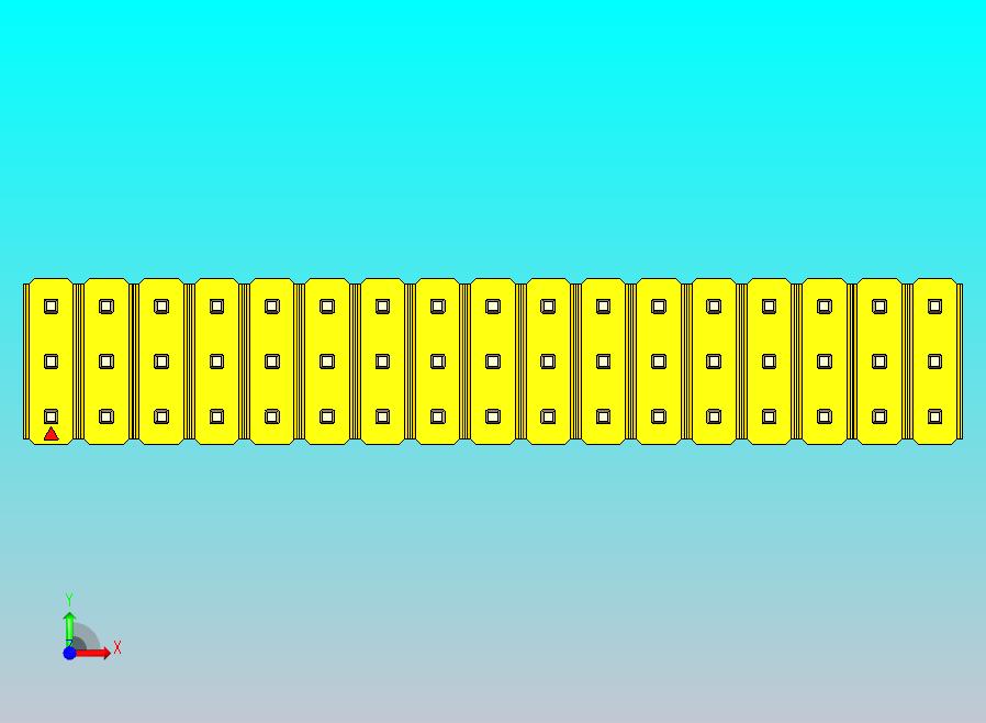 DS1021排针 黄色 3x17p 100mil 类型1 版本1.0.zip