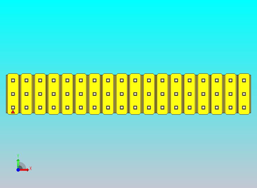 DS1021排针 黄色 3x18p 100mil 类型19 版本1.0.zip