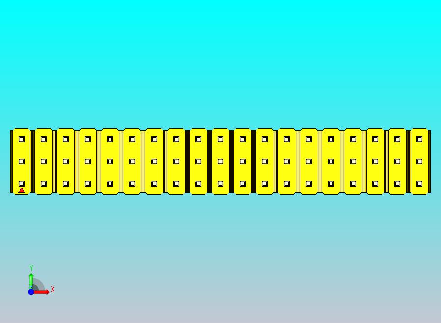 DS1021排针 黄色 3x19p 100mil 类型1 版本1.0.zip