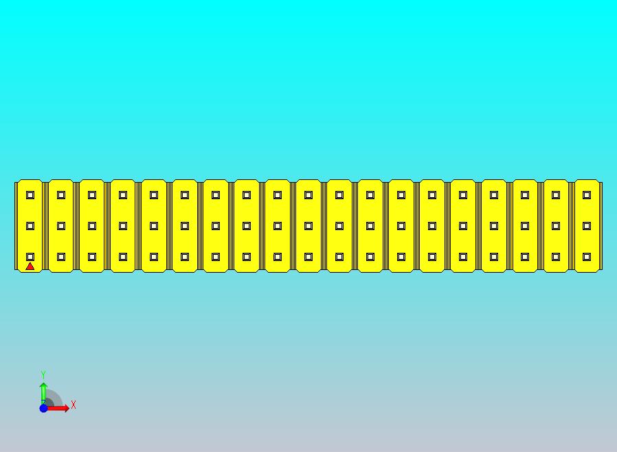 DS1021排针 黄色 3x19p 100mil 类型5 版本1.0.zip