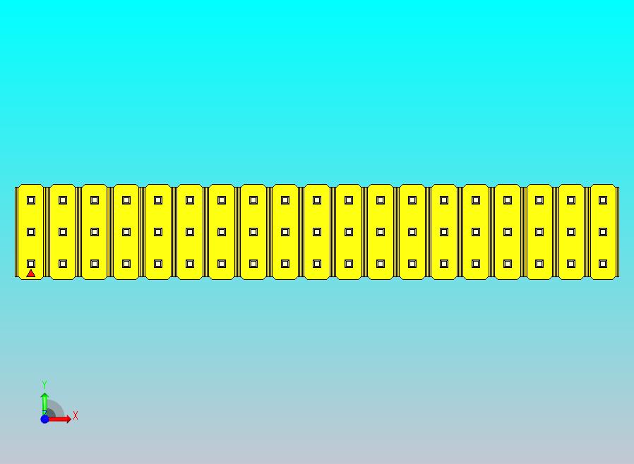 DS1021排针 黄色 3x19p 100mil 类型43 版本1.0.zip