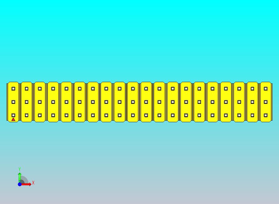 DS1021排针 黄色 3x20p 100mil 类型43 版本1.0.zip