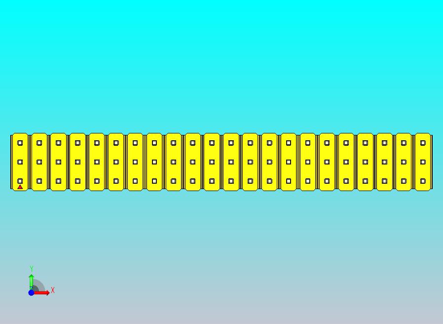 DS1021排针 黄色 3x22p 100mil 类型1 版本1.0.zip
