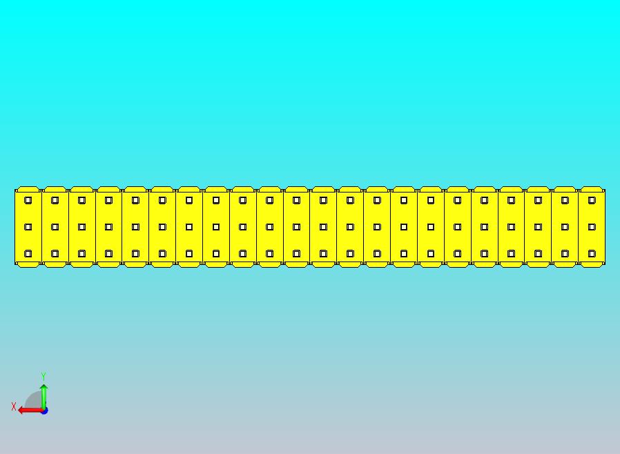 DS1021排针 黄色 3x22p 100mil 类型43 版本1.0.zip