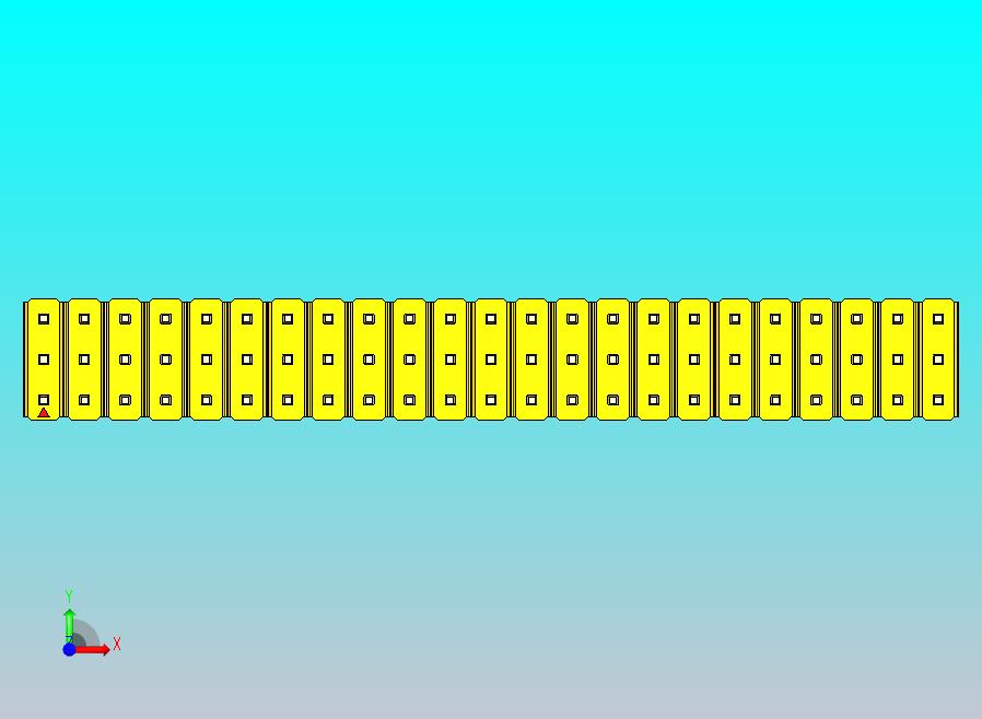 DS1021排针 黄色 3x23p 100mil 类型5 版本1.0.zip
