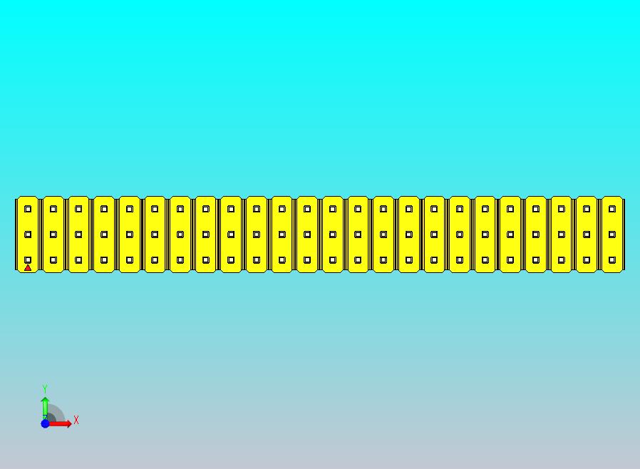 DS1021排针 黄色 3x24p 100mil 类型43 版本1.0.zip