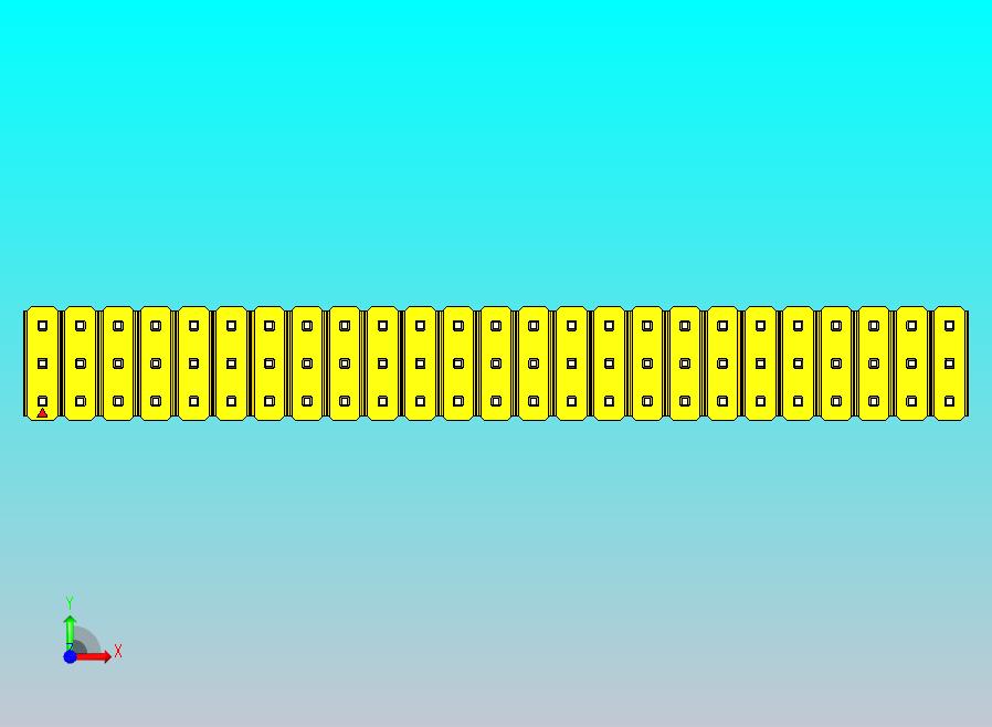 DS1021排针 黄色 3x25p 100mil 类型19 版本1.0.zip