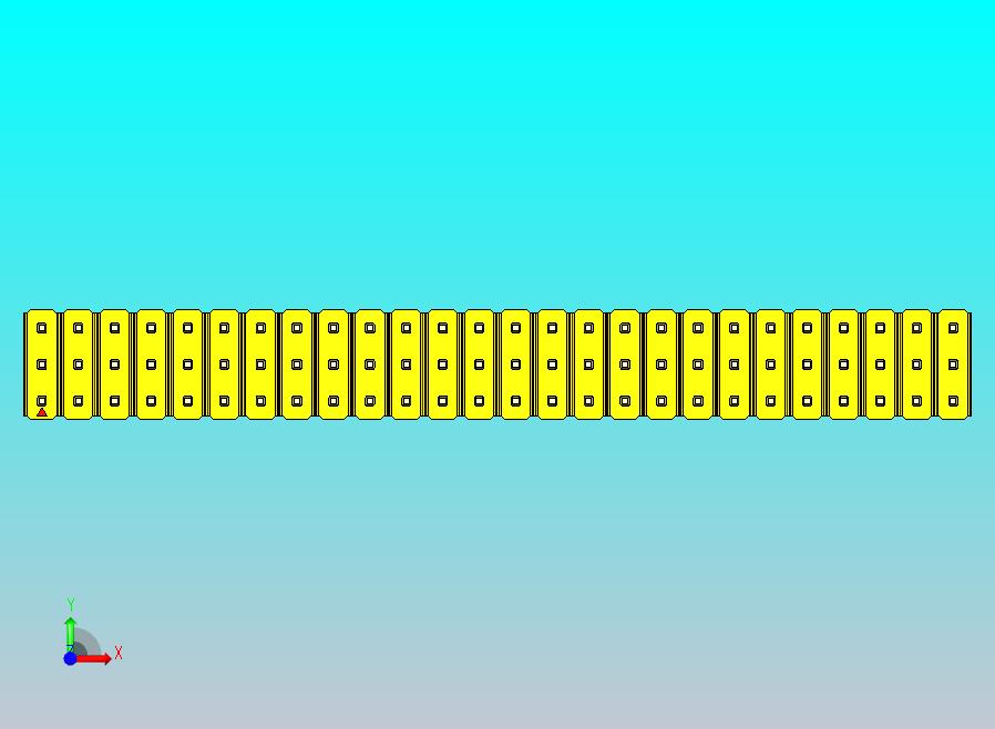 DS1021排针 黄色 3x26p 100mil 类型1 版本1.0.zip