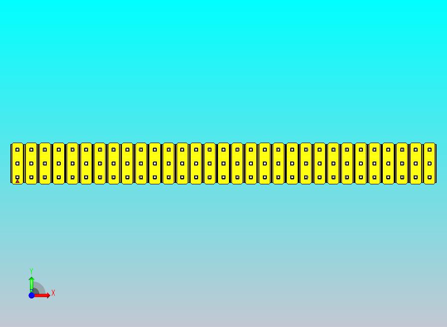 DS1021排针 黄色 3x31p 100mil 类型19 版本1.0.zip