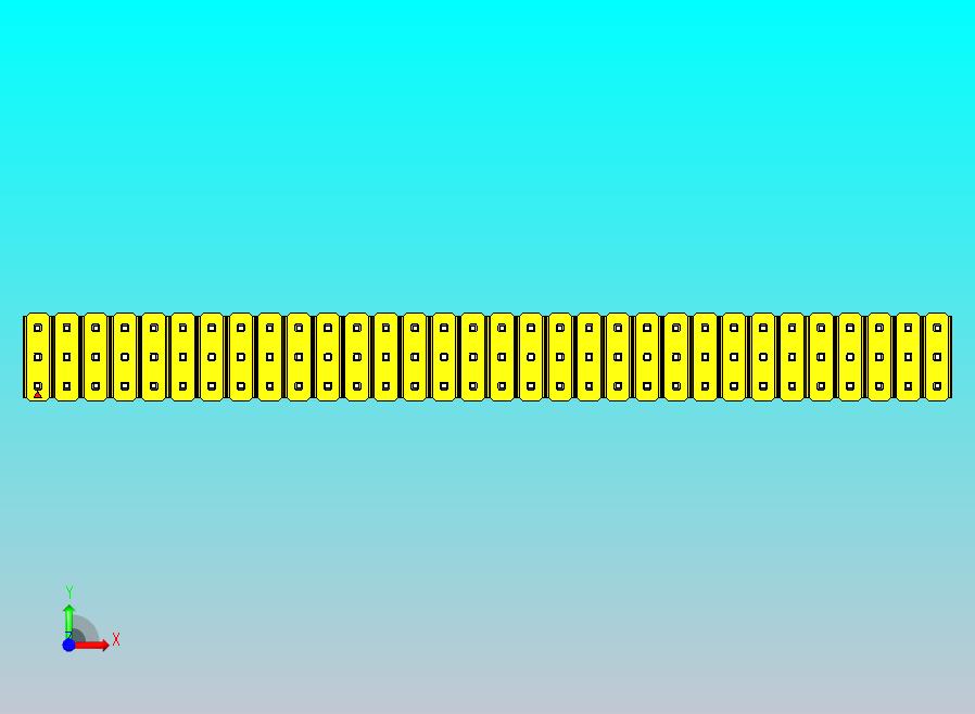 DS1021排针 黄色 3x32p 100mil 类型19 版本1.0.zip