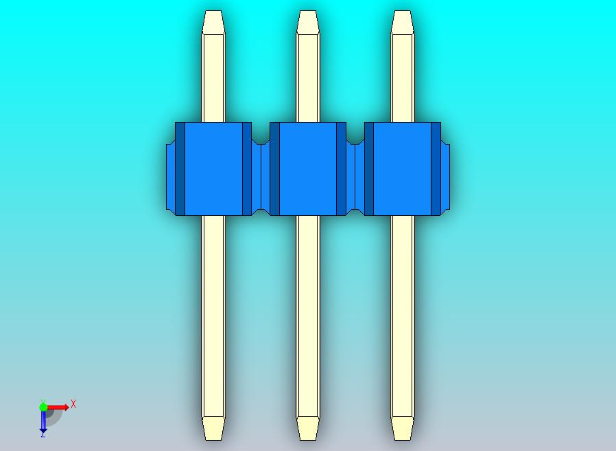 DS1021排针 蓝色 1x03p 100mil 类型1 版本1.0.zip