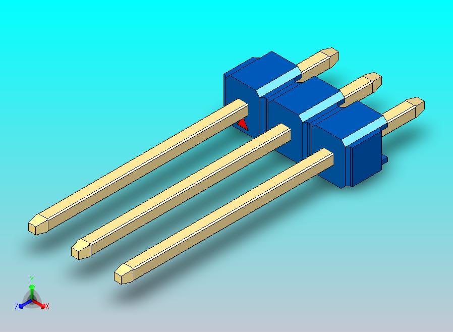DS1021排针 蓝色 1x03p 100mil 类型5 版本1.0.zip