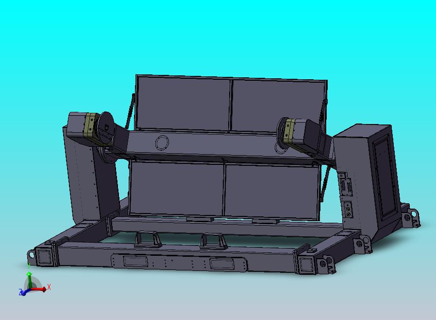 三轴变位翻转机