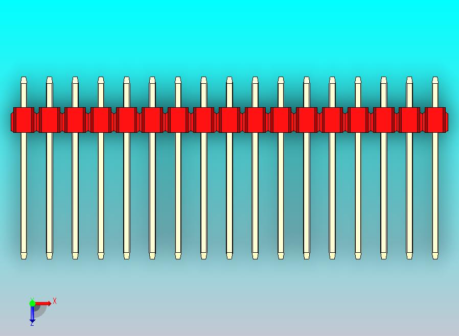 DS1021排针红色3x17p 100mil类型5版本1.0.zip