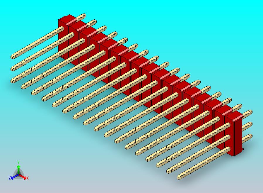 DS1021排针红色3x17p 100mil类型5版本1.0.zip