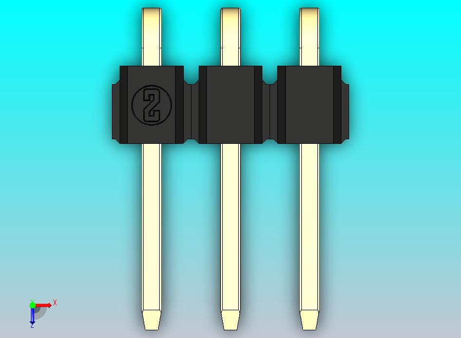 DS1022彩色排针 黑色 1x03p 100mil 类型D 版本1.0.zip