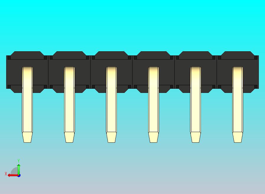 DS1022彩色排针 黑色 1x06p 100mil 类型D 版本1.0.zip