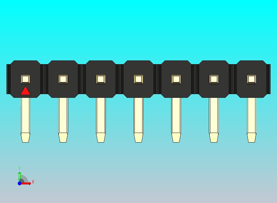 DS1022彩色排针 黑色 1x07p 100mil 类型D 版本1.0.zip