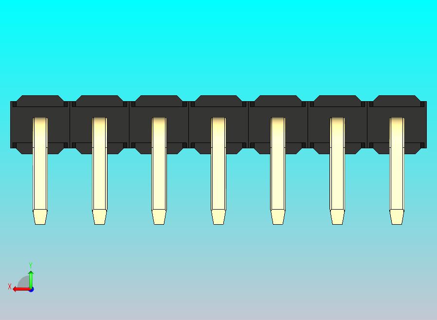 DS1022彩色排针 黑色 1x07p 100mil 类型D 版本1.0.zip