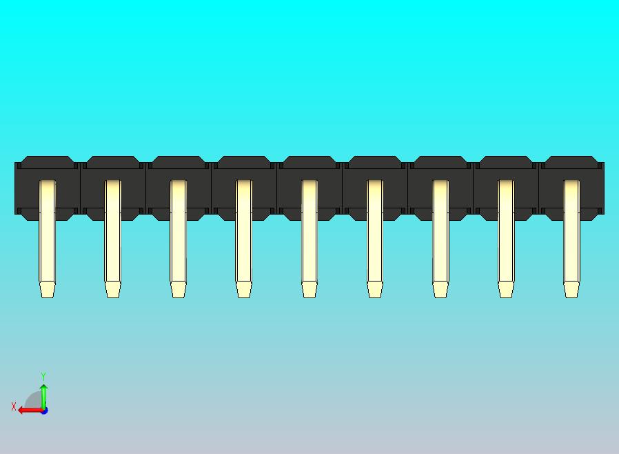 DS1022彩色排针 黑色 1x09p 100mil 类型D 版本1.0.zip