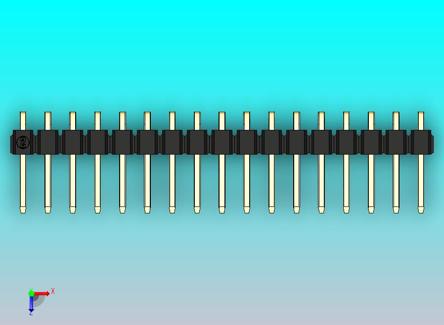 DS1022彩色排针 黑色 1x17p 100mil 类型D 版本1.0.zip
