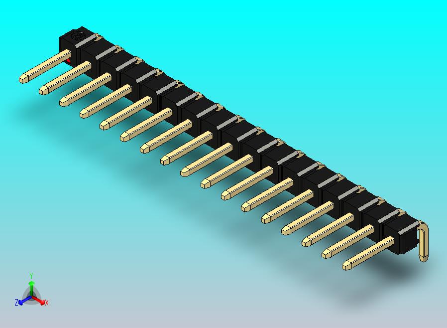 DS1022彩色排针 黑色 1x17p 100mil 类型D 版本1.0.zip