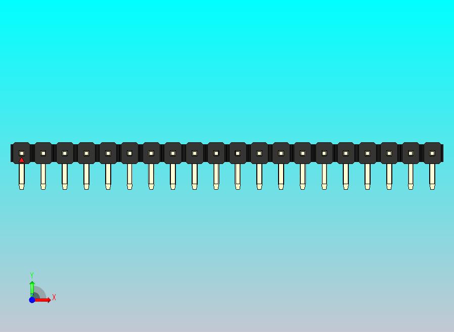 DS1022彩色排针 黑色 1x20p 100mil 类型D 版本1.0.zip