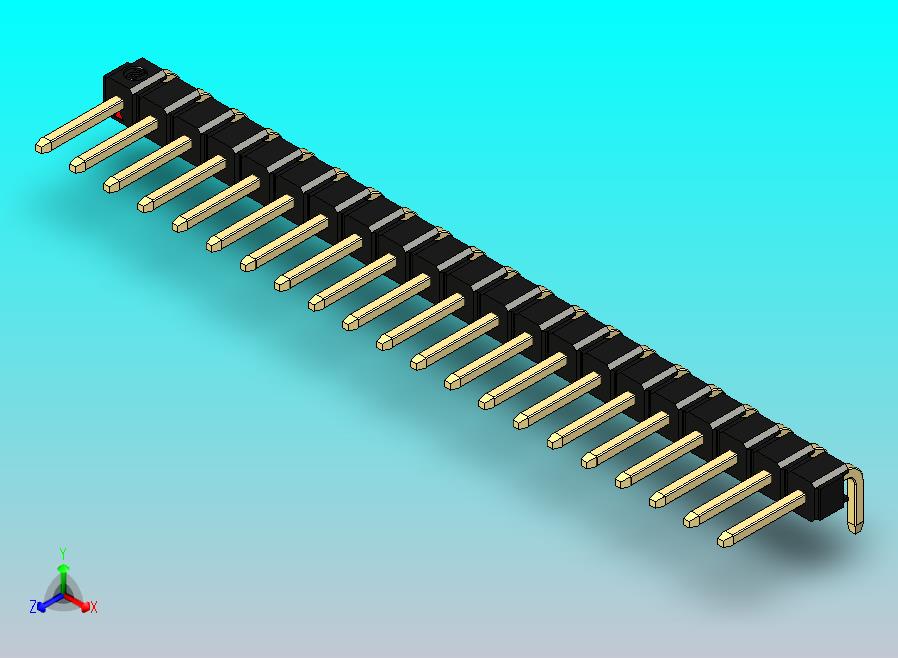 DS1022彩色排针 黑色 1x21页 100mil 类型D 版本1.0.zip