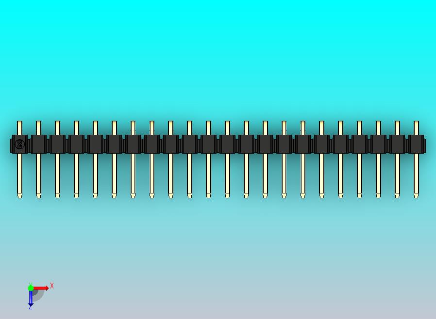 DS1022彩色排针 黑色 1x22p 100mil 类型D 版本1.0.zip
